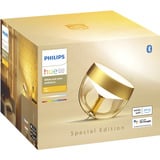 Philips Hue White & Color Ambiance Iris Tischleuchte Special Edition, LED-Leuchte gold