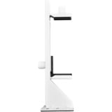 SilverStone SST-GB01B, Halterung weiß, Monntage horizontal / vertikal