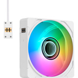 Thermaltake CT140 EX INFINITY, Gehäuselüfter weiß, 3er Pack, 140 mm