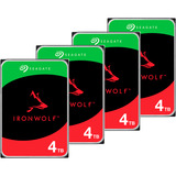 Ubiquiti Unifi UNAS4 + IronWolf NAS 4 x 4 TB Bundle schwarz