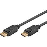 goobay Kabel DisplayPort 1.4 Stecker > DisplayPort Stecker schwarz, 2 Meter