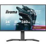 iiyama G-Master G2471HS-B1 Red Eagle, Gaming-Monitor 60.5 cm (23.8 Zoll), schwarz (matt), FullHD, Fast-IPS, HDMI, DP, G-Sync komp., 240Hz Panel