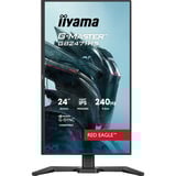 iiyama G-Master G2471HS-B1 Red Eagle, Gaming-Monitor 60.5 cm (23.8 Zoll), schwarz (matt), FullHD, Fast-IPS, HDMI, DP, G-Sync komp., 240Hz Panel
