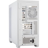 ALTERNATE Custom PC Series • iCUE Red Ice Elements Gaming-PC weiß/transparent, ohne Betriebssystem