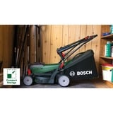 Bosch Akku-Rasenmäher UniversalRotak 2x18V-37-550, 36Volt (2x18V) grün/schwarz, 2x Li-Ionen Akku 4,0Ah, POWER FOR ALL ALLIANCE