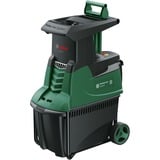 Bosch Heimwerken & Garten Leisehäcksler AXT 25 TC, Turbine-Cut grün/schwarz, 2.500 Watt
