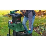 Bosch Heimwerken & Garten Leisehäcksler AXT 25 TC, Turbine-Cut grün/schwarz, 2.500 Watt