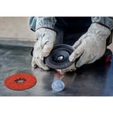 Bosch Professional X-LOCK Expert R782 Prisma Ceramic Fiberschleifscheibe, Ø 115mm, K36 5 Stück, Bohrung 22,23mm