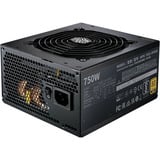 Cooler Master MWE 750 V2 Black, PC-Netzteil schwarz, 1x 12-Pin High Power GPU, 4x PCIe, Kabelmanagement, 750 Watt