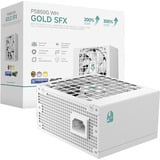 DeepCool GAMER STORM PS850G, PC-Netzteil weiß, 1x 12-Pin High-Power GPU, 3x PCIe, Kabelmanagement, 850 Watt