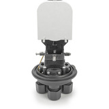 Digitus LWL-Dome Muffe, für 48 Fasern, Gehäuse schwarz