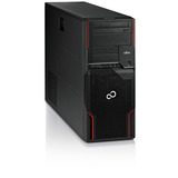 Fujitsu CELSIUS W520 Generalüberholt, PC-System schwarz/rot, Windows 10 Pro 64-Bit