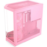 HYTE Y50 Strawberry Milk, Tower-Gehäuse hellrosa, Tempered Glass x 3