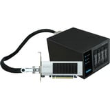 HighPoint RocketStor 6541AW 4-Bay PCIe 4.0 x16 NVMe, RAID-Gehäuse schwarz