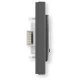 Homematic IP Universal Dimmeraufsatz – Bewegungsmelder (HmIP-UDI-SMI55-A) anthrazit