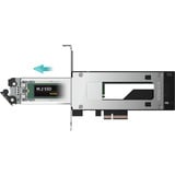 Icy Dock ExpressSlot Elite MB840M5P-B, Schnittstellenkarte schwarz/silber