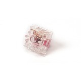 Keychron Gateron Aliaz Silent Tactile (100 Gf) Switch-Set, Tastenschalter pink/transparent, 110 Stück