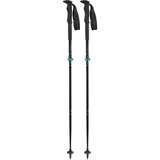 Komperdell Carbon FXP.4 Summit Vario Compact, Fitnessgerät schwarz/blau, 1 Paar, 105 - 125 cm