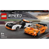 LEGO 76918 Speed Champions McLaren Solus GT & Mc Laren F1 LM  , Konstruktionsspielzeug 