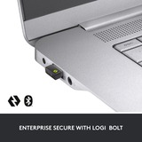 Logitech MX Master 3S for Business, Maus graphit, 7 Tasten, Logi Bolt, Bluetooth, kompatibel mit PC/Mac/iPad/Android