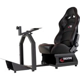 RaceRoom TracKTime Game Seat TT3033, Gaming-Stuhl schwarz