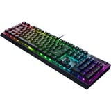 Razer Blackwidow V4 X, Gaming-Tastatur schwarz, DE-Layout, Razer Green