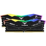 Team Group DIMM 32 GB DDR5-7200 (2x 16 GB) Dual-Kit, Arbeitsspeicher schwarz, FF3D532G7200HC34ADC01, Delta RGB, INTEL XMP