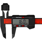 Thermal Grizzly Digitaler Messschieber TG Caliper, Messgerät schwarz/rot