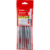 fischer Langschaftdübel DuoXpand 8x100 FUS  hellgrau/rot, 10 Stück