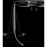 ASUS ROG XREAL R1 Edition 20, Gaming-AR-Brille schwarz/gold, Broad Size für Pupillenabstand (IPD) 66–75 mm