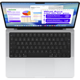 Apple MacBook Pro (14") 2025 CTO, Notebook silber, 48 GB, 512 GB (512 GB SSD), M5, MacOS, Griechisch