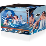 Bestway Super Lounge Tropical Breeze 43105, Luftbett weiß/blau