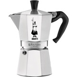 Bialetti Moka Express, Espressomaschine silber, 6 Tassen