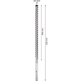 Bosch Professional EXPERT Hammerbohrer SDS-max-8X, Ø 22mm Arbeitslänge 400mm