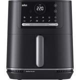 Braun 2-in-1 Heißluftfritteuse MultiFry 5, HF 5054I schwarz, 2.000 Watt, Korb 6,0 Liter