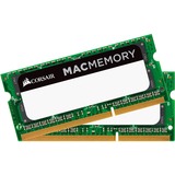 Corsair SO-DIMM 8 GB DDR3-1333 (2x 4 GB) Dual-Kit, Arbeitsspeicher CMSA8GX3M2A1333C9, Mac, Lite Retail