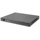 Digitus 24-Port/Ethernet/PoE+ injektor/370W, Switch schwarz, 370W PoE Budget