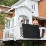 EcoFlow Balcony Hook Kit, Halterung schwarz, für Balkonkraftwerke