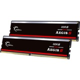 G.Skill DIMM 64 GB DDR5-5200 (2x 32 GB) Dual-Kit, Arbeitsspeicher schwarz, F5-5200J3636D32GX2-IS, Aegis 5, INTEL XMP, AMD EXPO