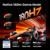 Hisense 85UR8DS RGB MiniLED, LED-Fernseher 215 cm (85 Zoll), schwarz/dunkelgrau, UltraHD/4K, Hi-View AI Engine RGB, 180Hz Panel