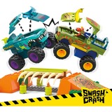 Mattel MEGA Hot Wheels Monster Trucks Mega-Wrex Knochen Crash Stuntbahn, Konstruktionsspielzeug 