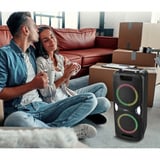 Medion Life PE-1 Pure Partylautsprecher schwarz, Bluetooth, UKW Radio, Lichteffekte, Karaoke