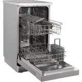 Respekta Bena GSPS45SI-12, Spülmaschine silber, 45 cm