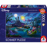 Schmidt Spiele Thomas Kinkade Studios: Disney - The Rescuers, Puzzle 1000 Teile