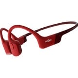 Shokz OpenRun, Kopfhörer rot, Bluetooth, Laden über magnetische Induktion