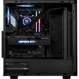 Thermaltake Prospero Black, Gaming-PC schwarz/transparent, Windows 11 Home 64-Bit