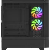 Thermaltake View 290 Black, Tower-Gehäuse schwarz, Tempered Glass x 2