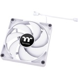 Thermaltake  CT120 PC Cooling Fan White, Gehäuselüfter weiß, 2er Pack