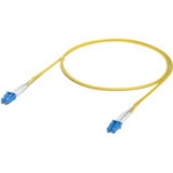 Ubiquiti UACC-OFC-S2-LULU-3M-50 OS2 Duplex LC UPC Fiber Patch Kabel 50 Stk. gelb