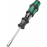 Wera Bit-Satz Kraftform Kompakt 27 Set 2, mit Handhalter schwarz/grün, 7-teilig, integriertes Magazin
